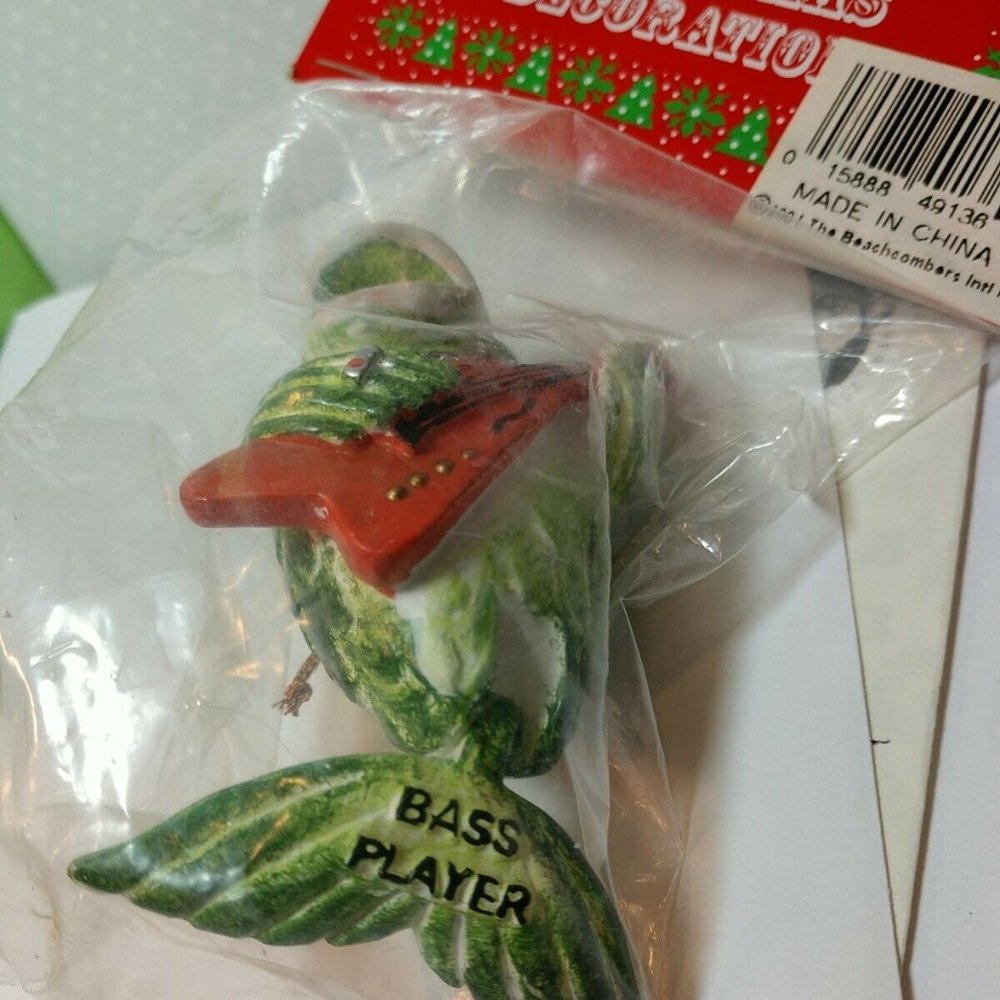 📌SALE $7. 📌Tree Ornament🦈🦈Bass "Fish" Ornament For Tree Hard Resin